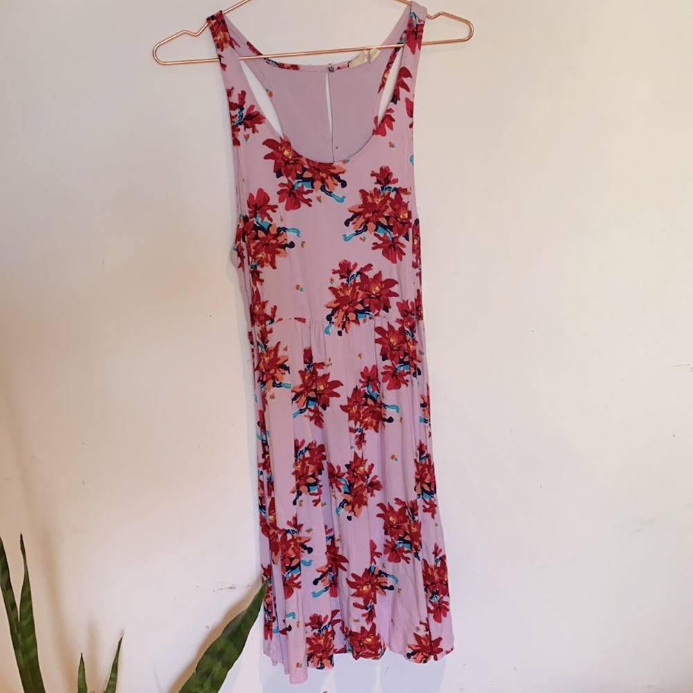 ROXY Summer Flower racer style dress